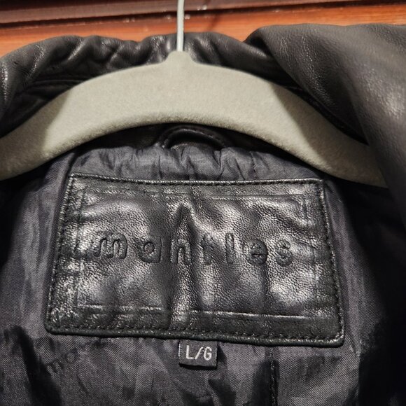 Vintage Mantles unisex leather jacket, winter coat, excellent condition, M-XL - Picture 2 of 9